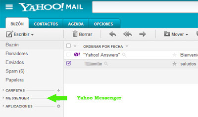 Yahoo Messenger correo