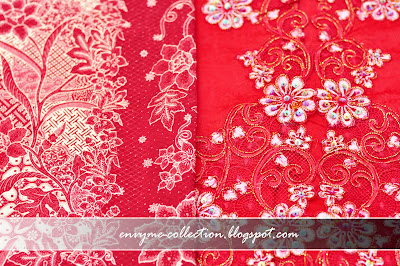  ENVYme collection Kain  baju kebaya embroidery  
