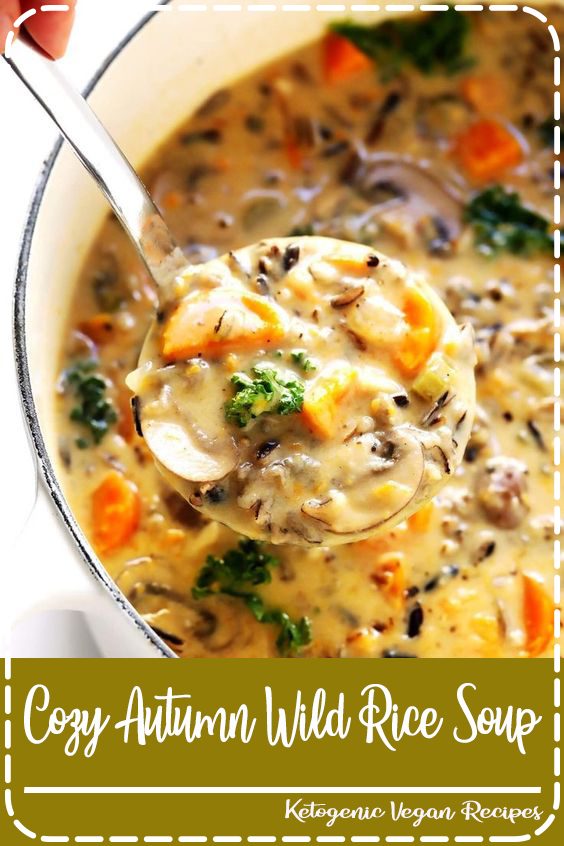 This Cozy Autumn Wild Rice Soup is wonderfully creamy and comforting. See tips above for how to modify this recipe to be gluten-free and/or vegan, if you prefer.