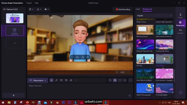 Animated Avatar Presentation Maker