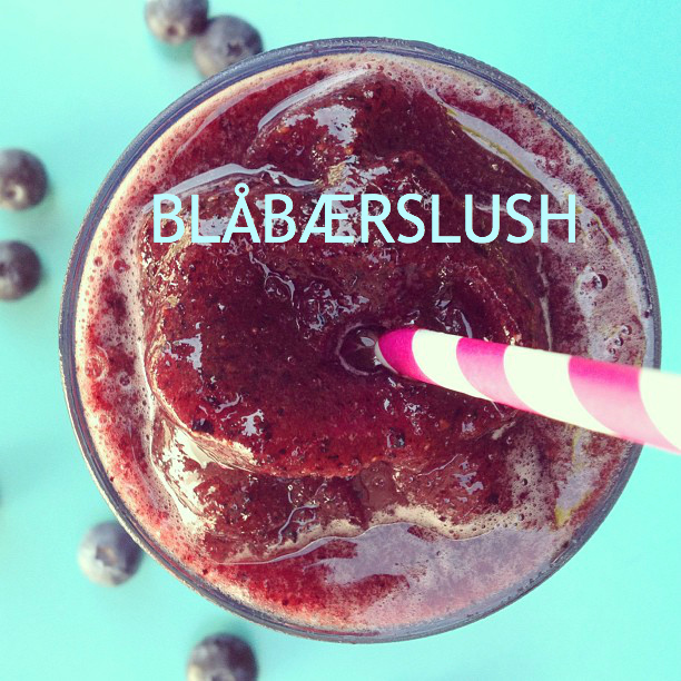 BLÅBÆRSLUSH / BLUEBERRYCRUSH - MIT LIVS KOGEBOG