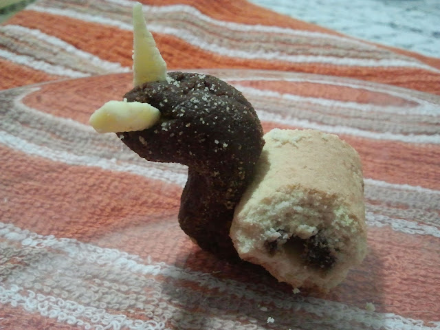 edible chocolate snail