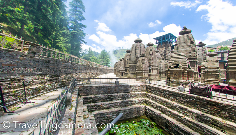 During our visit to Binsar in Uttarakhand, we also planned a day trip to Jageshwar Dham. I had heard a lot about the group of ~125 temples and Jageshwar weather. Jageshwar Mahadev temple is surrounded by high deodar  trees and hence Jageshwar temperature is usually very pleasant. There is a beautiful water stream with cold water. There is lot more than these deodar trees, water streams & temples, which we will discuss in this blogpost along with details like how to reach Jageshwar Mahadev, where to stay/eat etc.