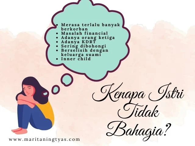 alasan istri tidak bahagia