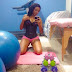 See the beautiful and sexy picture of Chika Ike during her waist training section