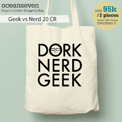 OceanSeven_Shopping Bag_Tas Belanja__Casual Style_Geek vs Nerd 20 CR