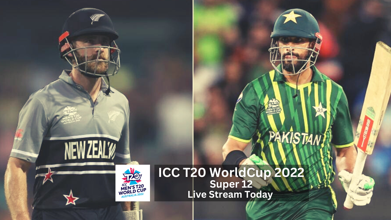 Pakistan Vs New Zealand T20 World Cup 2022 - Semi-Final Live Stream