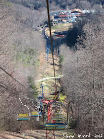 chair lift, view of ober, tennessee