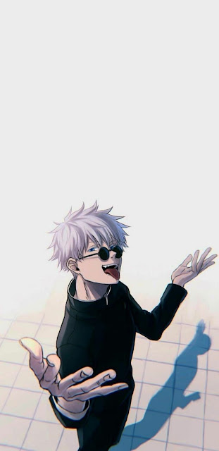 Edit Gojo Satoru funny for smartphone background