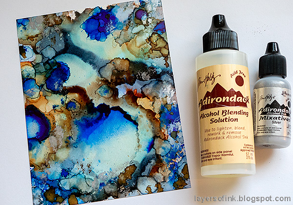 NEW! Yupo paper for alcohol ink - natural paper - diamond painting by Ursus