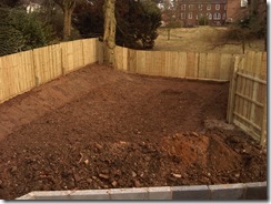 Wow look at the gardens taking shape at Goodby Road