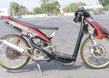  Modifikasi Motor Matic Yamaha Terbaru