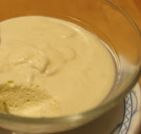 Foto do mousse com gelatina e suco sabor maracujá