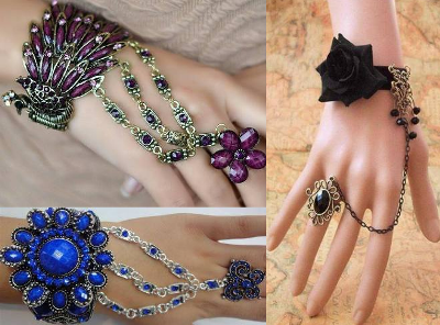 Bracelets With Ring...