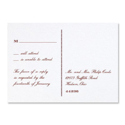 Exclusive Martha Stewart Wedding Invitation Design