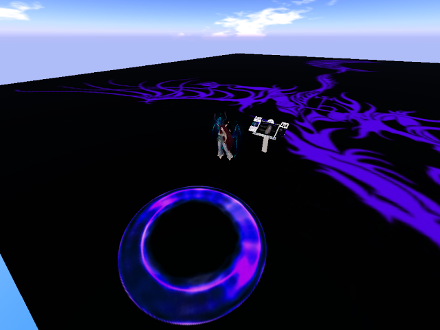 Take the TP Vortex down back to the skybox...