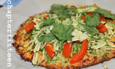 Cauliflower pizza crust