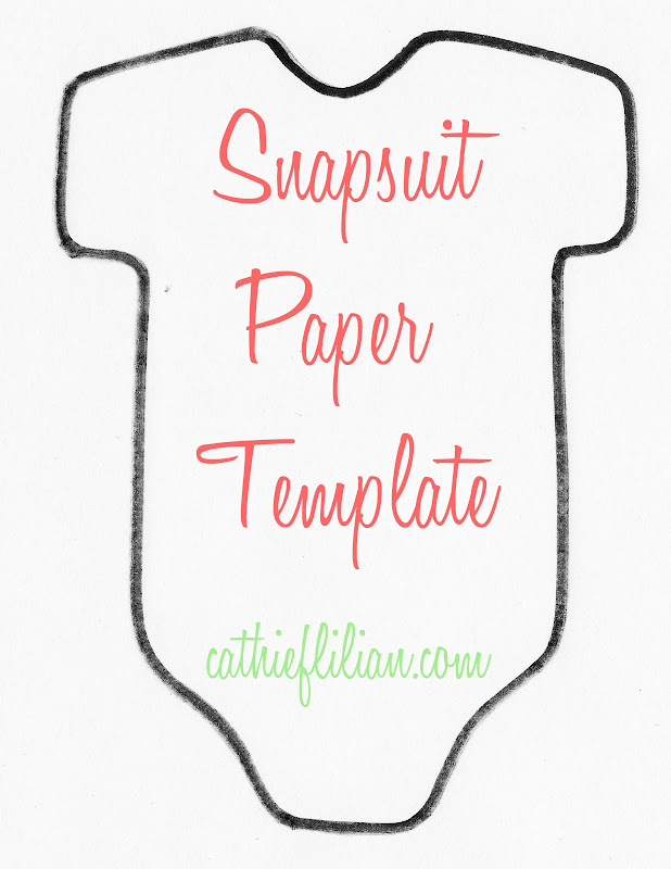 Snapsuit Decorating Baby Shower: Handmade Invitations title=