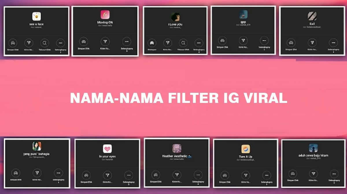 Filter IG Viral