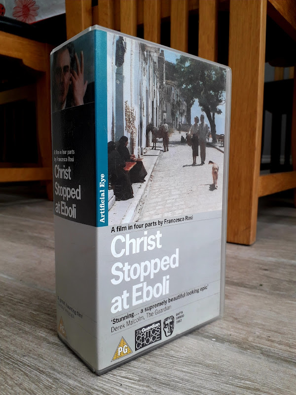 Artificial Eye's 1992 doublepack VHS edition of Christ Stopped At Eboli