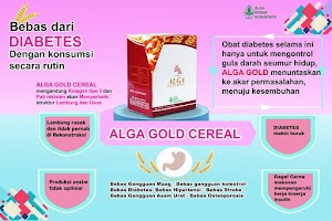 Jual Alga Gold Cereal HERBAL KENCING MANIS Di Fakfak | WA : 0857-4839-4402