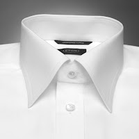 kemeja point collar