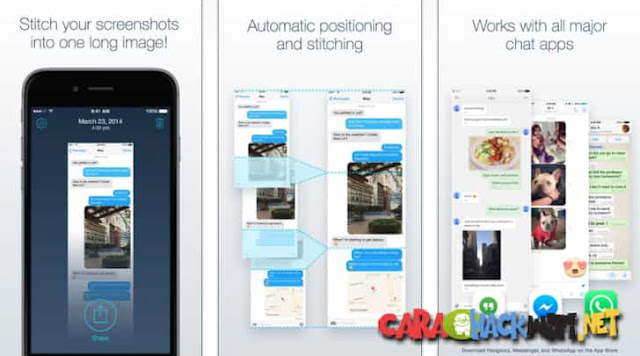 Cara Menggabungkan Beberapa Screenshot pada iPhone dan iPad