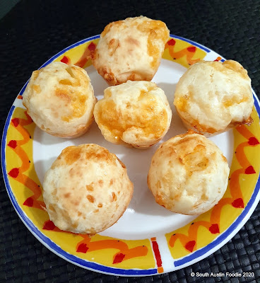 Homemade: pao de queijo (Brazilian cheese balls)