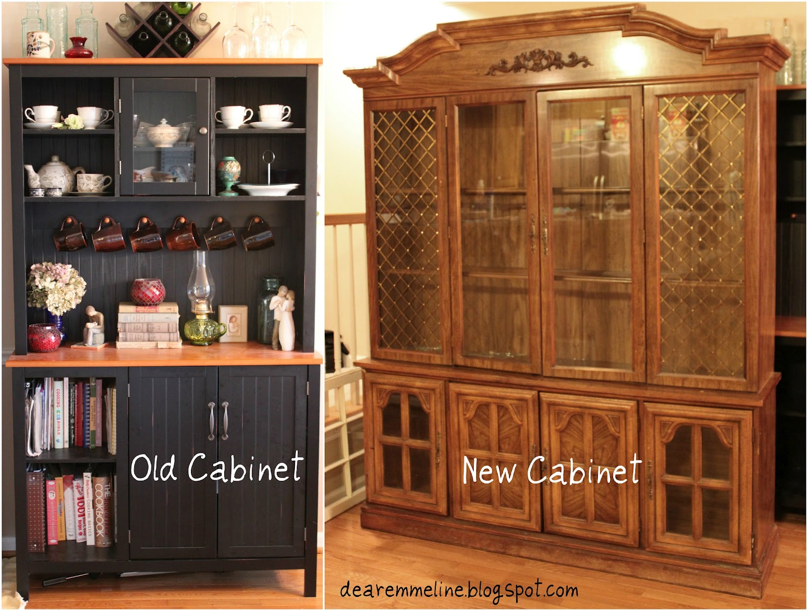 Small Kitchen Hutch Cabinets