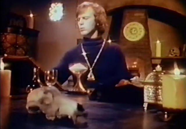 Jim Scotlin (Abe Adams) in The Curse of the Alpha Stone (1972, Stewart Malleon) - Alchemic Ritual Process