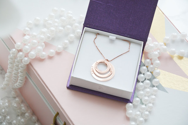 Mon joli collier Rose Gold oNecklace (+concours)