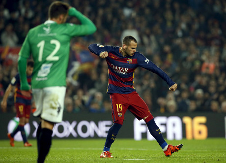 Berkat Hattrick Sandro, Barca Lumat Villanovense 6-1