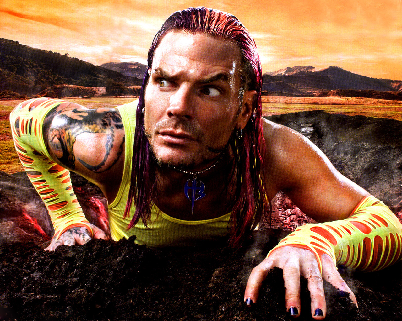 Wrestling Hits: WWE Jeff Hardy Wallpapers