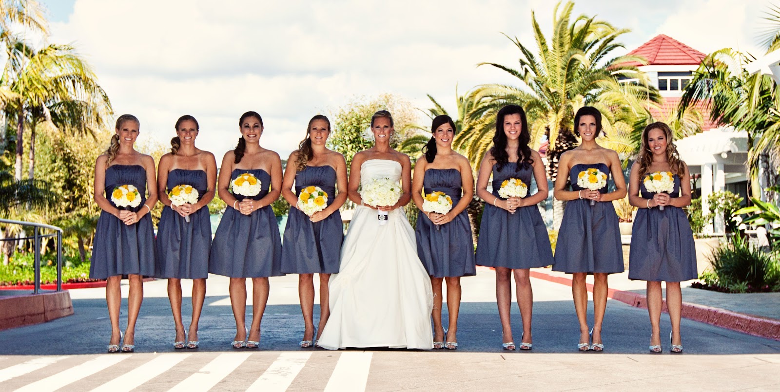 Modern Beach Wedding with