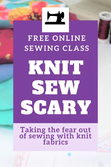 Learn how to sew knits with these tips and tricks and free online knit fabric sewing course for beginners.