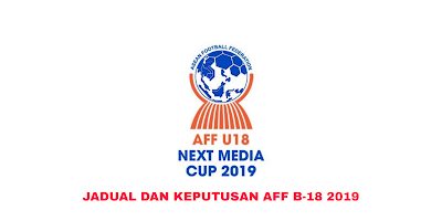 Keputusan Kejohanan AFF B-18 2019 (Jadual)