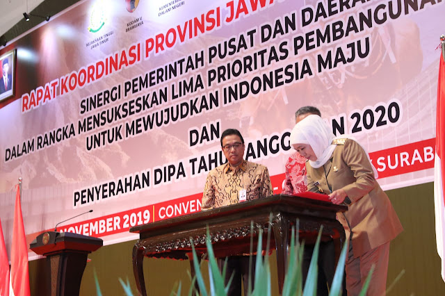 Jatim Dipuji Karena Komitmen Tinggi Mendukung Indonesia Maju