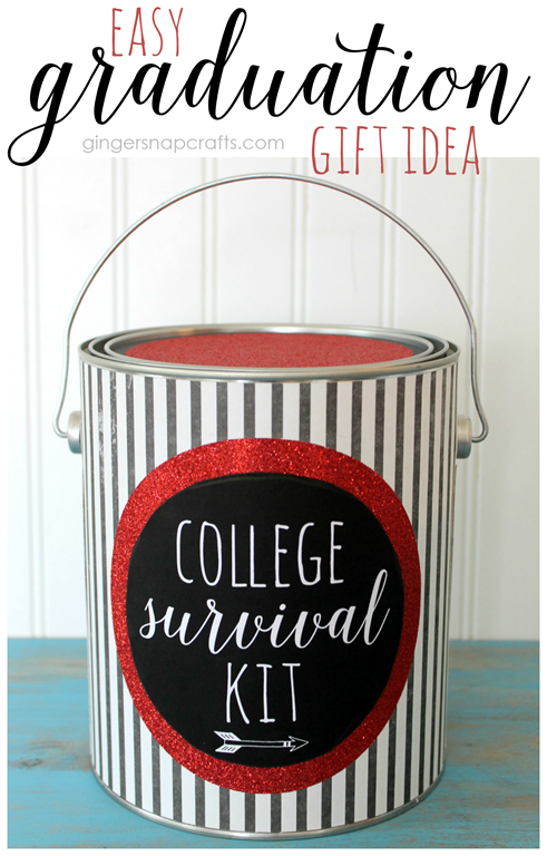 Easy Graduation Gift Idea at GingerSnapCrafts.com