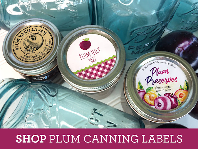 Shop for Plum Canning Labels