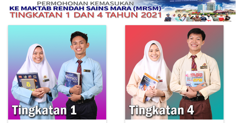 Permohonan Kemasukan Ke Maktab Rendah Sains MARA (MRSM ...