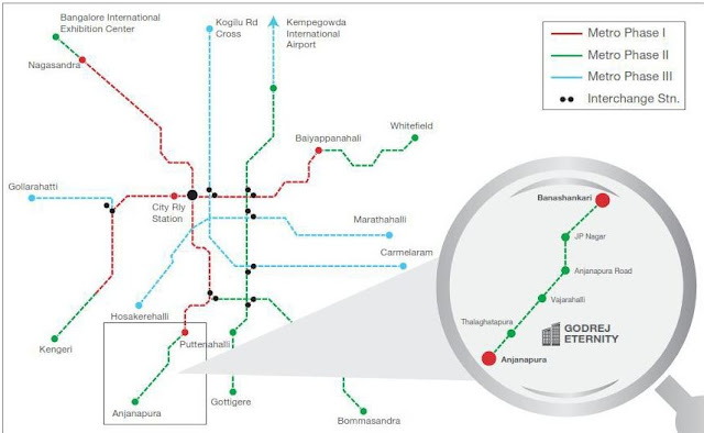 Godrej-Eternity-Kanakapura-Road Location map