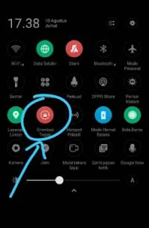 Cara Mematikan dan Menghidupkan Rotasi Layar Oppo 
