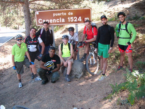 Nuestra ruta de Madrid a la Morcuera y Canencia. Septiembre 2012