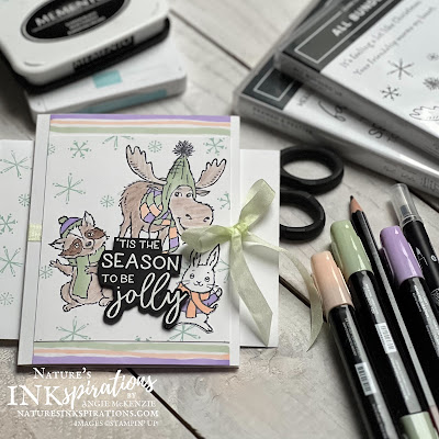 All Bundled Up Gift Card Fun-Fold (supplies) | Nature's INKspirations by Angie McKenzie