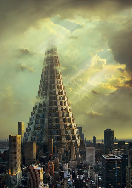 Penampakan 10 Keajaiban Dunia Yang Hilang Jika Di Kontruksi Ulang -  Menara Babel