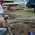 Trabajos en estadio Alejandro Serrano Aguilar en su primera etapa