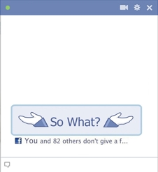 So What facebook emoticon