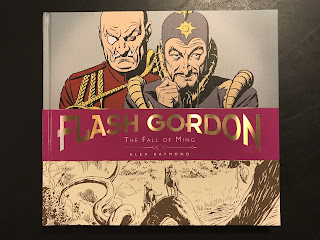 My copy of Flash Gordon: The Fall of Ming (Sundays 1941-1944). The cover depicts Warden Terro and Ming the Merciless.