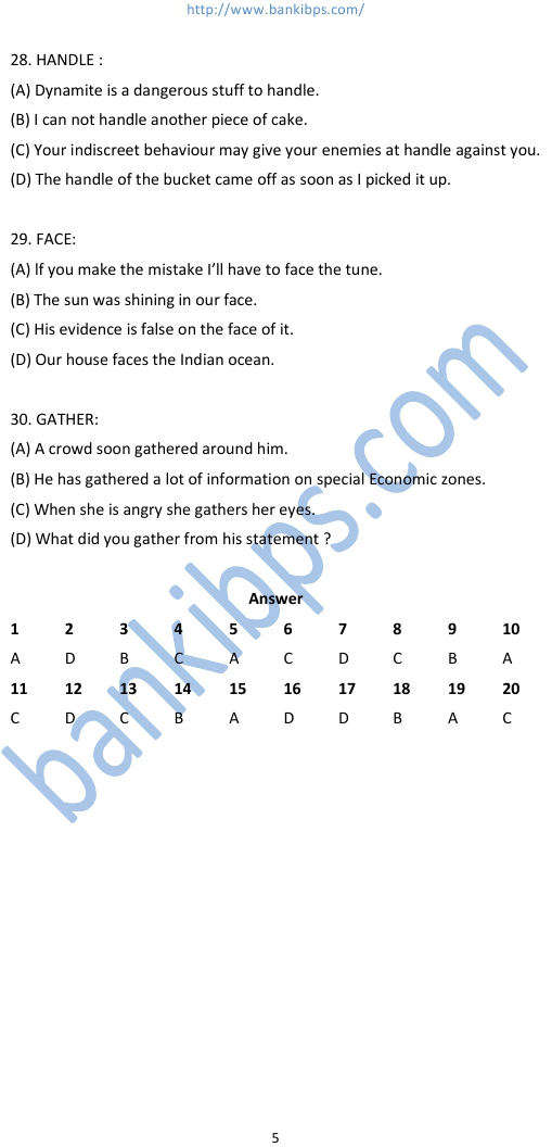 irda model question paper