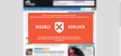 Cara Mencegah Pengguna Adblock di Blogger Menggunakan Script Adblock Killer